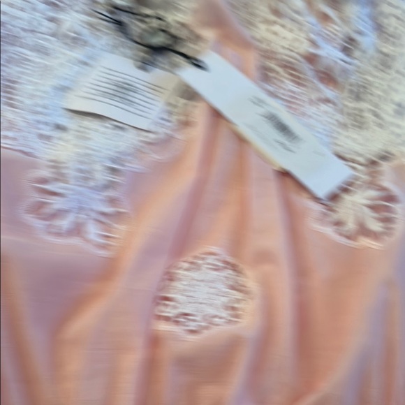 Miguelina Pink Lace Maxi Dress - Picture 15 of 15